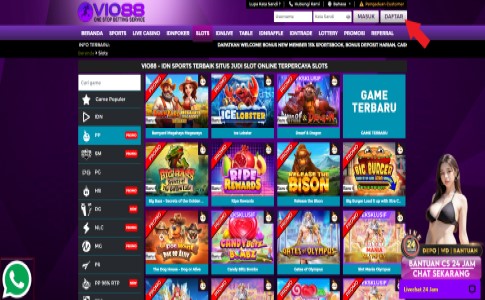 Cara Mengakses Permainan 'BIG BASS - Secrets of The Golden Lake' di Website Vio88 