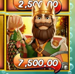 Simbol Raja (Wild) dalam Game Slot 'BIG BASS - Secrets of The Golden Lake'