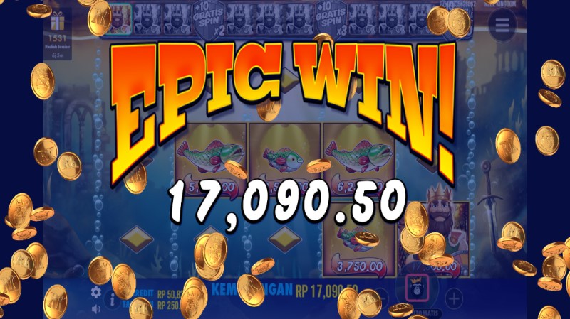 EPIC WIN sebagai Kemenangan Terbesar dalam Game Slot 'BIG BASS - Secrets of The Golden Lake' 