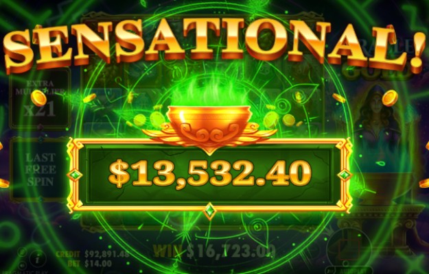 animasi menang oracle of gold